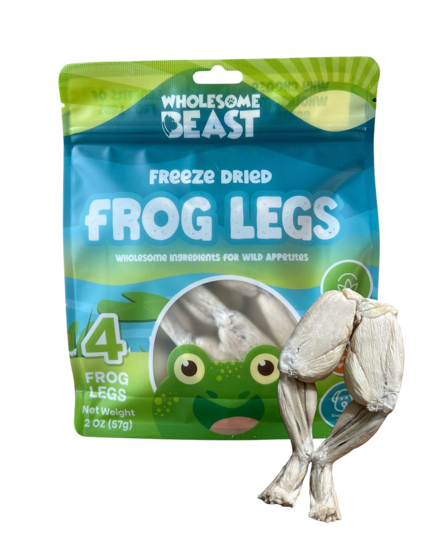 Freeze Dried Frog Legs
